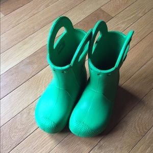 Toddler Size 8 Crocs Rainboots
